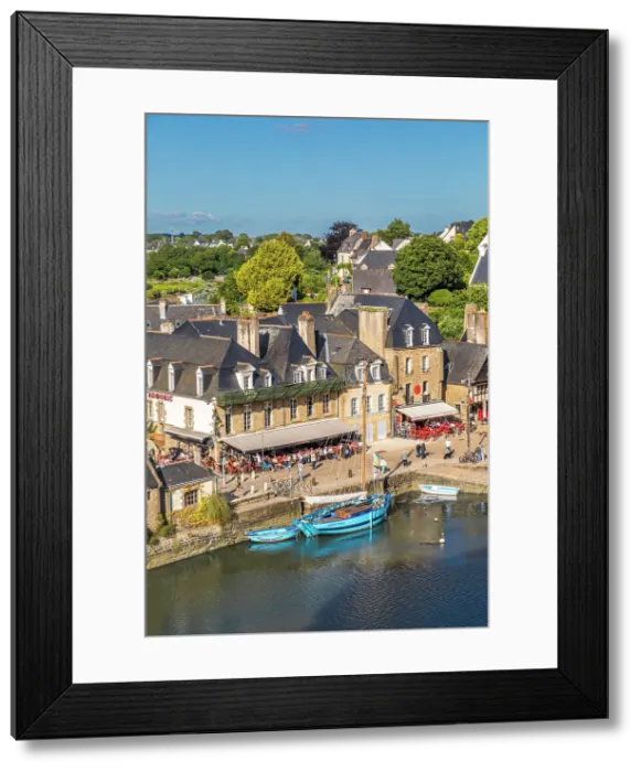 Framed Print : The port of Port Saint-Goustan, Auray, Morbihan, Brittany, France Framed Print : The port of Port Saint-Goustan, Auray, Morbihan, Brittany, France