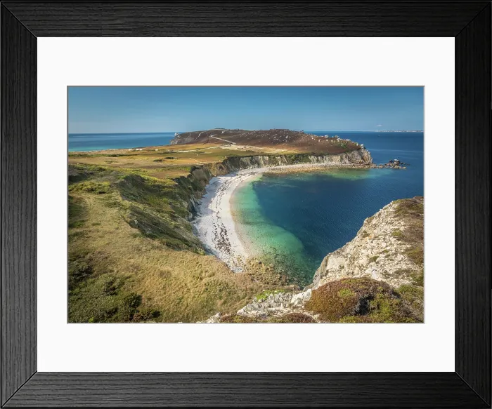 Framed Print : Bay at Pointe de Toulinguet, Camaret-sur-Mer, Finistere, Brittany, France Framed Print : Bay at Pointe de Toulinguet, Camaret-sur-Mer, Finistere, Brittany, France