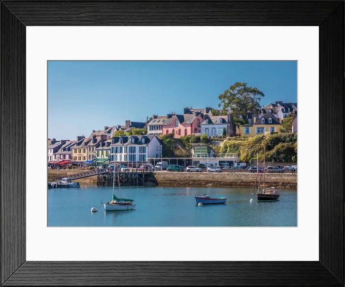 Framed Print : Port of Camaret-sur-Mer, Finistere, Brittany, France