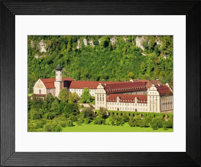 Framed Print : Beuron Monastery, Upper Danube Nature Park, Danube Valley, Swabian Jura, Baden-Wurttemberg, Germany Framed Print : Beuron Monastery, Upper Danube Nature Park, Danube Valley, Swabian Jura, Baden-Wurttemberg, Germany