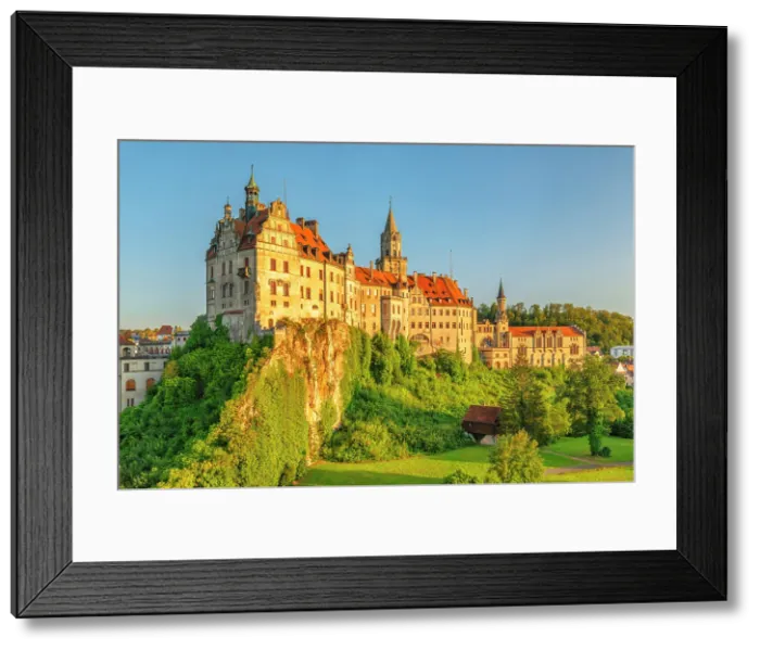 Framed Print : Sigmaringen Castle, Upper Danube Nature Park, Danube Valley, Swabian Jura, Baden-Wurttemberg, Germany Framed Print : Sigmaringen Castle, Upper Danube Nature Park, Danube Valley, Swabian Jura, Baden-Wurttemberg, Germany