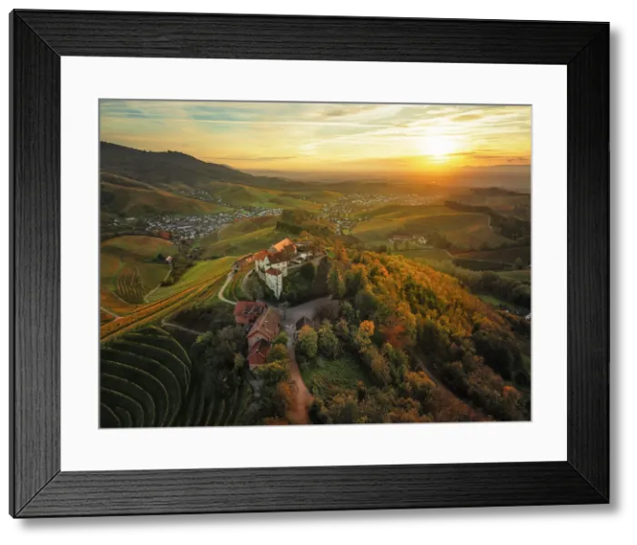 Framed Print : Schloss Staufenberg Castle, Durbach, Black Forest, Baden-Wurttemberg, Germany Framed Print : Schloss Staufenberg Castle, Durbach, Black Forest, Baden-Wurttemberg, Germany