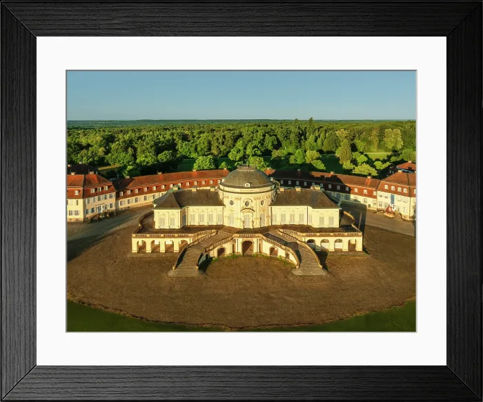 Framed Print : Schloss Solitude Castle near Stuttgart, Baden-Wurttemberg, Germany Framed Print : Schloss Solitude Castle near Stuttgart, Baden-Wurttemberg, Germany
