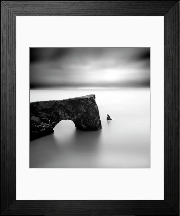 Framed Print : Natural arch and rock stack, Dyrholaey, near Vik y Myrdal, South Iceland Framed Print : Natural arch and rock stack, Dyrholaey, near Vik y Myrdal, South Iceland