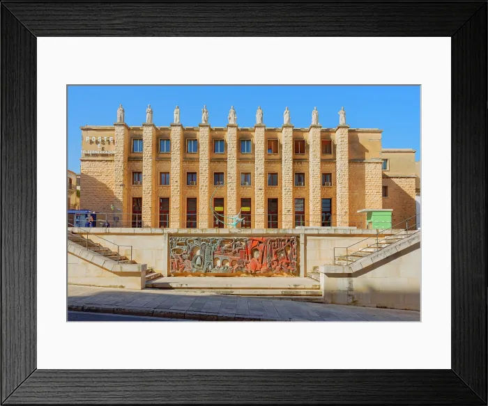 Framed Print : Palazzo delle Poste, Ragusa, Ragusa province, Sicily, Italy