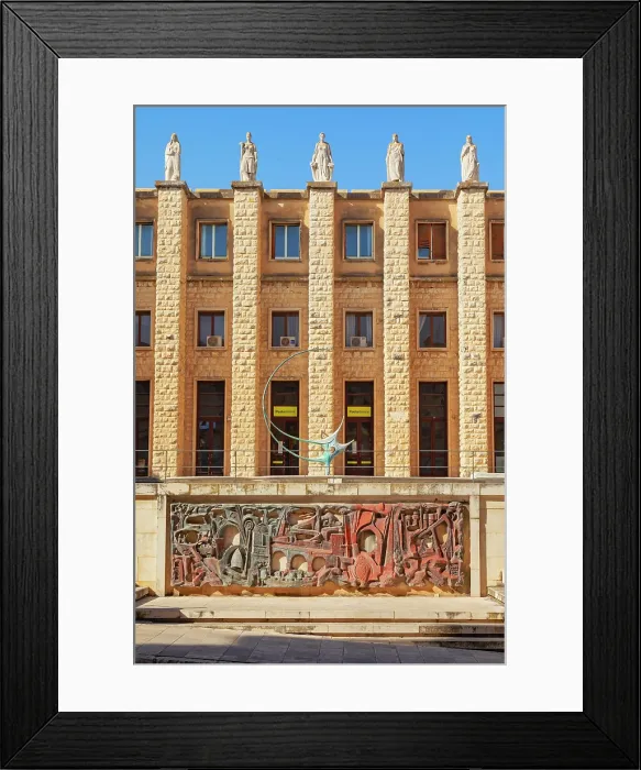 Framed Print : Palazzo delle Poste, Ragusa, Ragusa province, Sicily, Italy Framed Print : Palazzo delle Poste, Ragusa, Ragusa province, Sicily, Italy