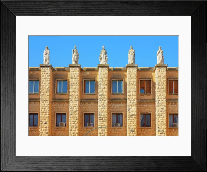 Framed Print : Palazzo delle Poste, Ragusa, Ragusa province, Sicily, Italy Framed Print : Palazzo delle Poste, Ragusa, Ragusa province, Sicily, Italy