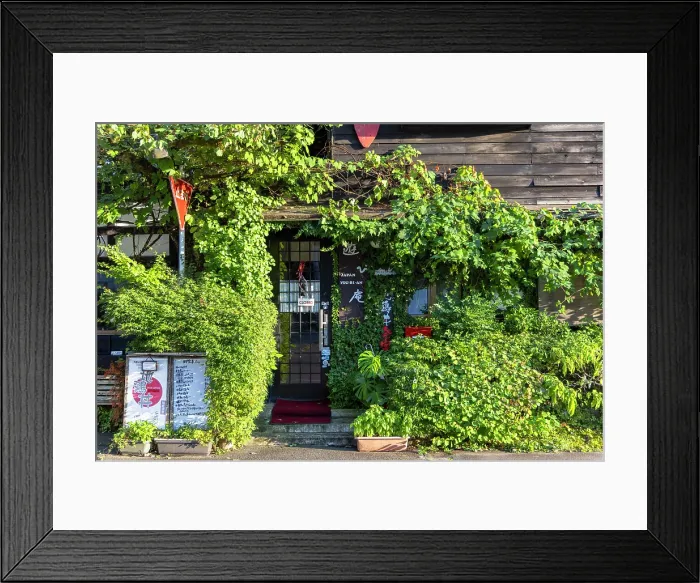 Framed Print : Japanese restaurant, Kakunodate, Akita, Japan Framed Print : Japanese restaurant, Kakunodate, Akita, Japan