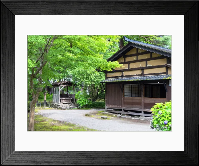 Framed Print : Iwahashi-ke Samurai House on Samurai Residence Street, Kakunodate, Akita, Japan Framed Print : Iwahashi-ke Samurai House on Samurai Residence Street, Kakunodate, Akita, Japan
