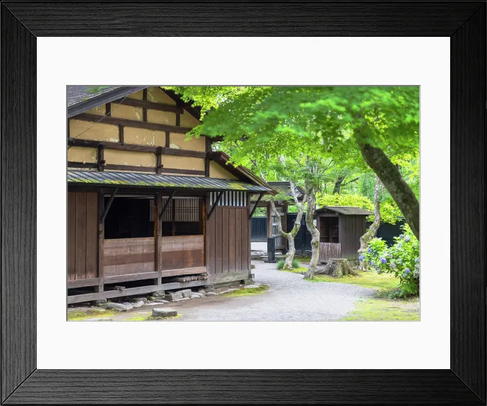 Framed Print : Iwahashi-ke Samurai House on Samurai Residence Street, Kakunodate, Akita, Japan Framed Print : Iwahashi-ke Samurai House on Samurai Residence Street, Kakunodate, Akita, Japan