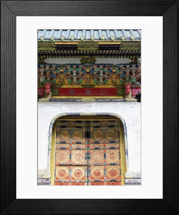 Framed Print : Kokamon (final resting place of Iemitsu) at Rinnoji Temple (UNESCO World Heritage Site), Nikko, Tochigi, Japan Framed Print : Kokamon (final resting place of Iemitsu) at Rinnoji Temple (UNESCO World Heritage Site), Nikko, Tochigi, Japan