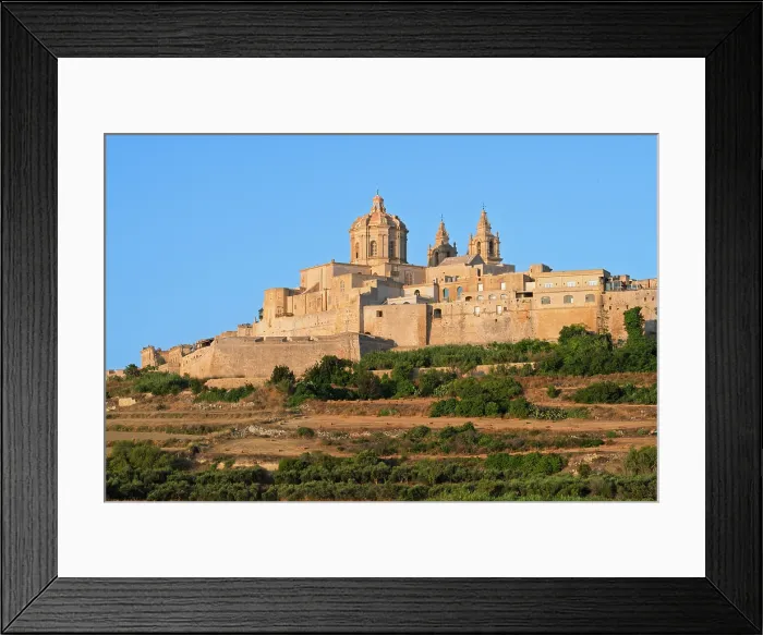 Framed Print : Metropolitan Cathedral of Saint Paul, Mdina, (old capital of Malta), Malta Framed Print : Metropolitan Cathedral of Saint Paul, Mdina, (old capital of Malta), Malta
