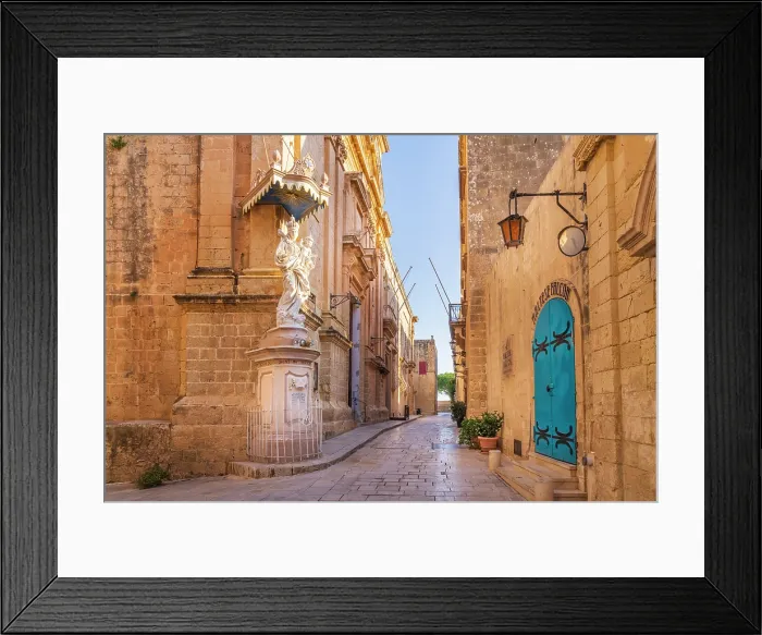 Framed Print : Mdina (old capital of Malta), Malta Framed Print : Mdina (old capital of Malta), Malta