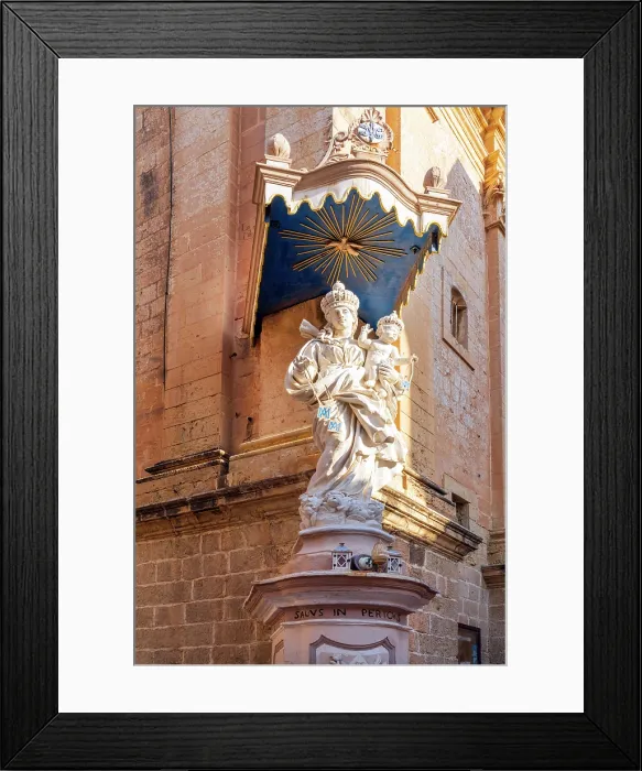 Framed Print : Mdina (old capital of Malta), Malta Framed Print : Mdina (old capital of Malta), Malta