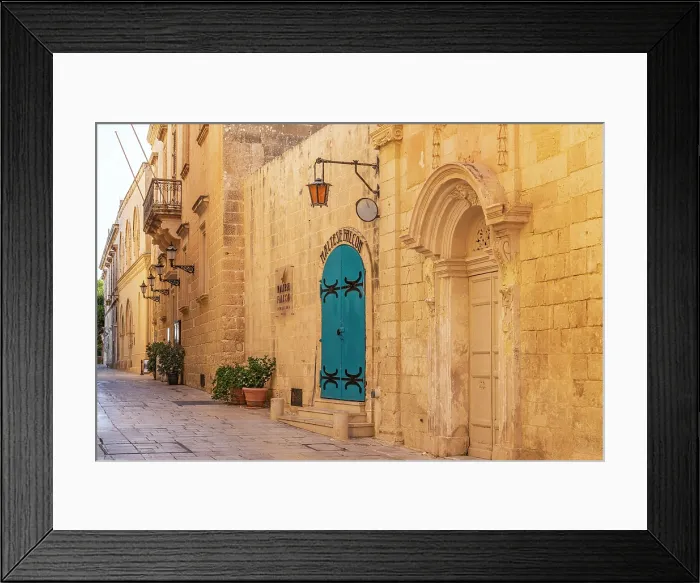 Framed Print : Mdina (old capital of Malta), Malta Framed Print : Mdina (old capital of Malta), Malta