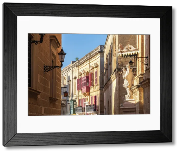 Framed Print : Mdina (old capital of Malta), Malta Framed Print : Mdina (old capital of Malta), Malta