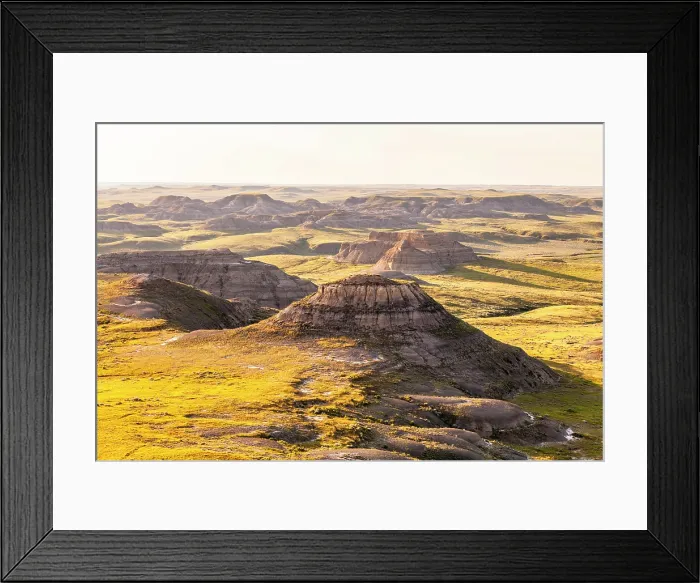 Framed Print : Grasslands National Park East Block, Saskatchewan, Canada, North America Framed Print : Grasslands National Park East Block, Saskatchewan, Canada, North America