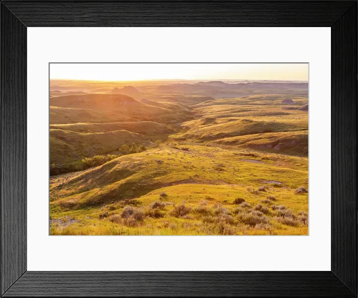 Framed Print : Grasslands National Park East Block, Saskatchewan, Canada, North America Framed Print : Grasslands National Park East Block, Saskatchewan, Canada, North America