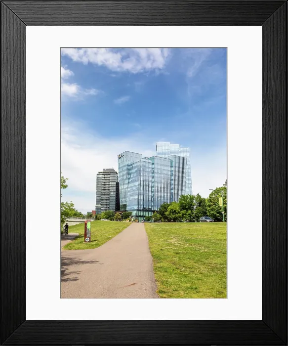 Framed Print : Nutrien Tower, Saskatchewan, Canada, North America
