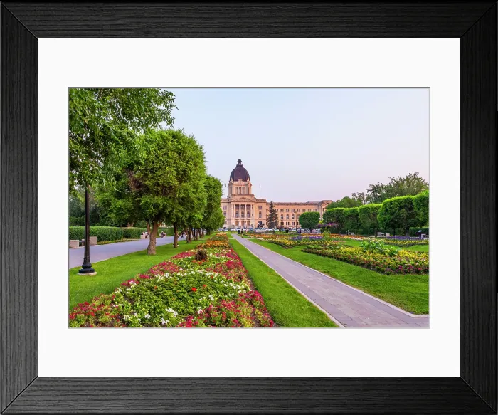 Framed Print : Wascana Centre, Regina, Saskatchewan, Canada, North America