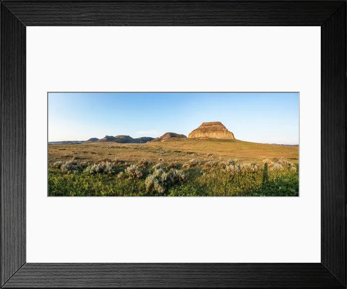 Framed Print : Castle Butte, Big Beaver, Saskatchewan, Canada, North America Framed Print : Castle Butte, Big Beaver, Saskatchewan, Canada, North America