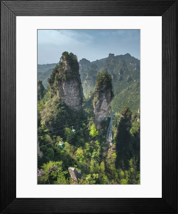 Framed Print : China, Hunan Province, Zhangjiajie, Wulingyuan & Tianzishan Scenic Area, mountain views which inspired James Cameron's Hallelujah Mountain in the Avatar films Framed Print : China, Hunan Province, Zhangjiajie, Wulingyuan & Tianzishan Scenic Area, mountain views which inspired James Cameron's Hallelujah Mountain in the Avatar films