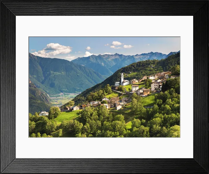 Framed Print : Olmo village, San Giacomo Filippo, Sondrio province, Chiavenna valley, Lombardy, Italy Framed Print : Olmo village, San Giacomo Filippo, Sondrio province, Chiavenna valley, Lombardy, Italy
