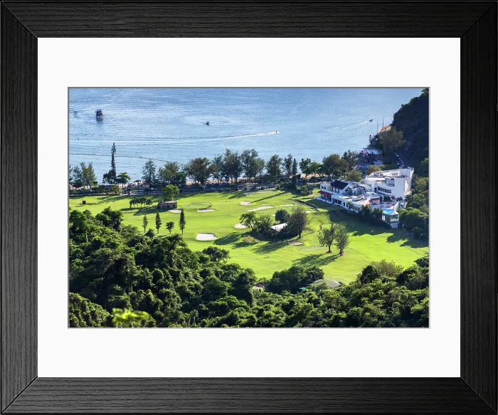Framed Print : Hong Kong Golf Club and Deep Water Bay Beach, Hong Kong Island, Hong Kong, China Framed Print : Hong Kong Golf Club and Deep Water Bay Beach, Hong Kong Island, Hong Kong, China