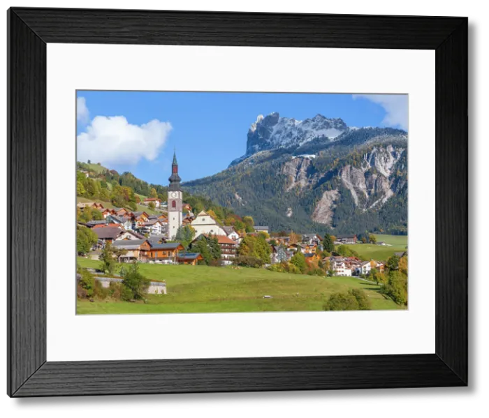 Framed Print : St. Peter village (San Pietro), Funes valley, South Tyrol, Trentino Alto Adige, Bolzano province, Italy Framed Print : St. Peter village (San Pietro), Funes valley, South Tyrol, Trentino Alto Adige, Bolzano province, Italy