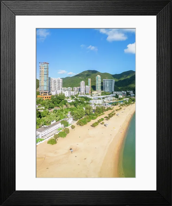 Framed Print : Repulse Bay Beach, Hong Kong Island, Hong Kong, China Framed Print : Repulse Bay Beach, Hong Kong Island, Hong Kong, China