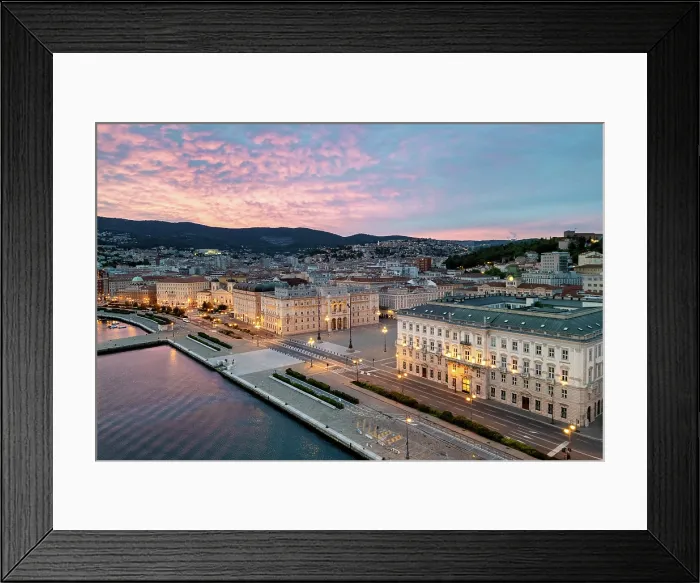 Framed Print : Trieste, Trieste, Friuli Venezia Giulia, Italy Framed Print : Trieste, Trieste, Friuli Venezia Giulia, Italy