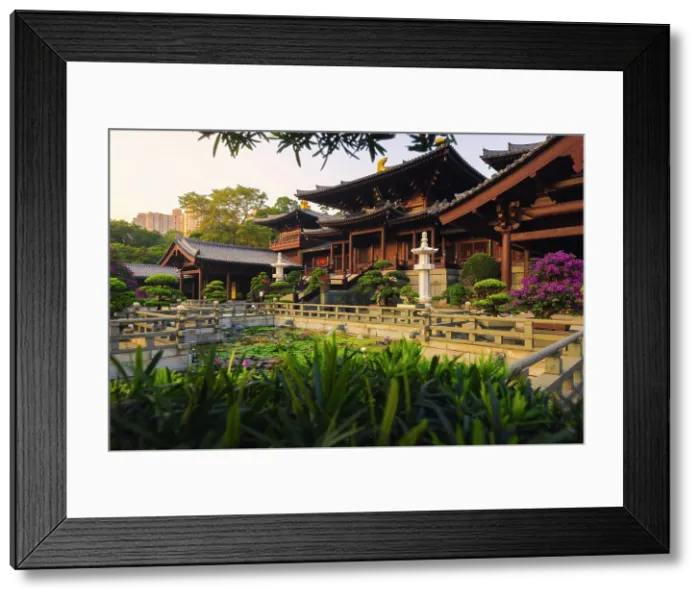 Framed Print : Chi Lin Nunnery, Diamond Hill, Kowloon, Hong Kong island, Hong Kong, China Framed Print : Chi Lin Nunnery, Diamond Hill, Kowloon, Hong Kong island, Hong Kong, China