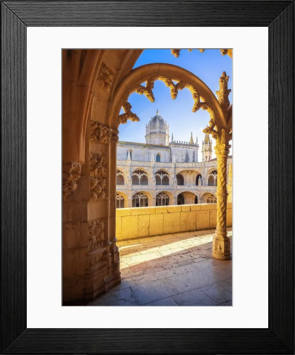 Framed Print : Jeronimos Monastery, Restelo, Belem, Lisbon, Portugal Framed Print : Jeronimos Monastery, Restelo, Belem, Lisbon, Portugal