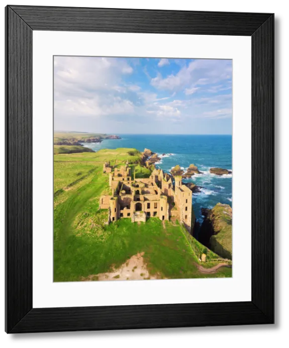 Framed Print : Slains Castle at sunset, Cruden Bay, Aberdeenshire, Scotland, United Kingdom Framed Print : Slains Castle at sunset, Cruden Bay, Aberdeenshire, Scotland, United Kingdom