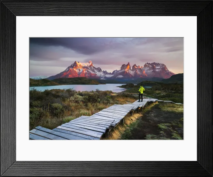 Framed Print : Lake Pehoe and Cuernos del Paine in the background, Torres del Paine NP, Ultima Esperanza, Region de Magallanes y de la Antartica Chilena, Patagonia, Chile (MR) Framed Print : Lake Pehoe and Cuernos del Paine in the background, Torres del Paine NP, Ultima Esperanza, Region de Magallanes y de la Antartica Chilena, Patagonia, Chile (MR)