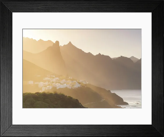 Framed Print : Almaciga and Anaga mountains, Benijo, Santa Cruz de Tenerife, Tenerife, Canary Islands, Spain Framed Print : Almaciga and Anaga mountains, Benijo, Santa Cruz de Tenerife, Tenerife, Canary Islands, Spain