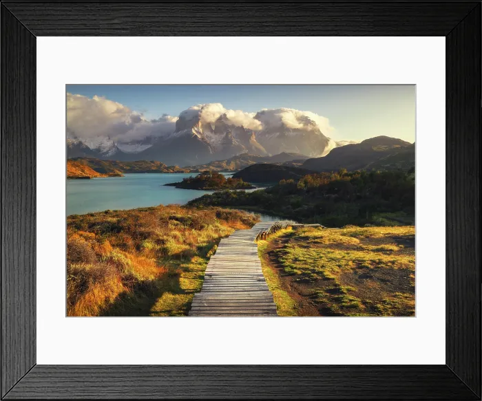 Framed Print : Lake Pehoe and Cuernos del Paine in the background, Torres del Paine NP, Ultima Esperanza, Region de Magallanes y de la Antartica Chilena, Patagonia, Chile Framed Print : Lake Pehoe and Cuernos del Paine in the background, Torres del Paine NP, Ultima Esperanza, Region de Magallanes y de la Antartica Chilena, Patagonia, Chile