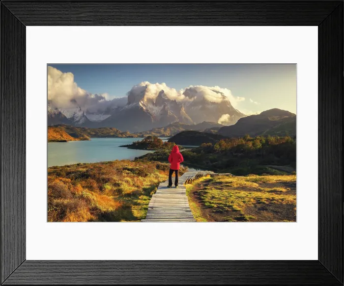 Framed Print : Lake Pehoe and Cuernos del Paine in the background, Torres del Paine NP, Ultima Esperanza, Region de Magallanes y de la Antartica Chilena, Patagonia, Chile (MR) Framed Print : Lake Pehoe and Cuernos del Paine in the background, Torres del Paine NP, Ultima Esperanza, Region de Magallanes y de la Antartica Chilena, Patagonia, Chile (MR)
