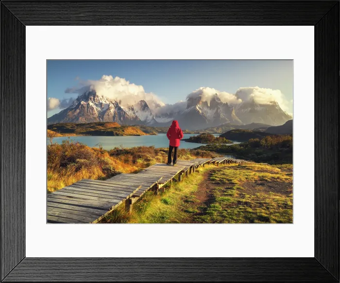 Framed Print : ake Pehoe and Cuernos del Paine in the background, Torres del Paine NP, Ultima Esperanza, Region de Magallanes y de la Antartica Chilena, Patagonia, Chile (MR) Framed Print : ake Pehoe and Cuernos del Paine in the background, Torres del Paine NP, Ultima Esperanza, Region de Magallanes y de la Antartica Chilena, Patagonia, Chile (MR)