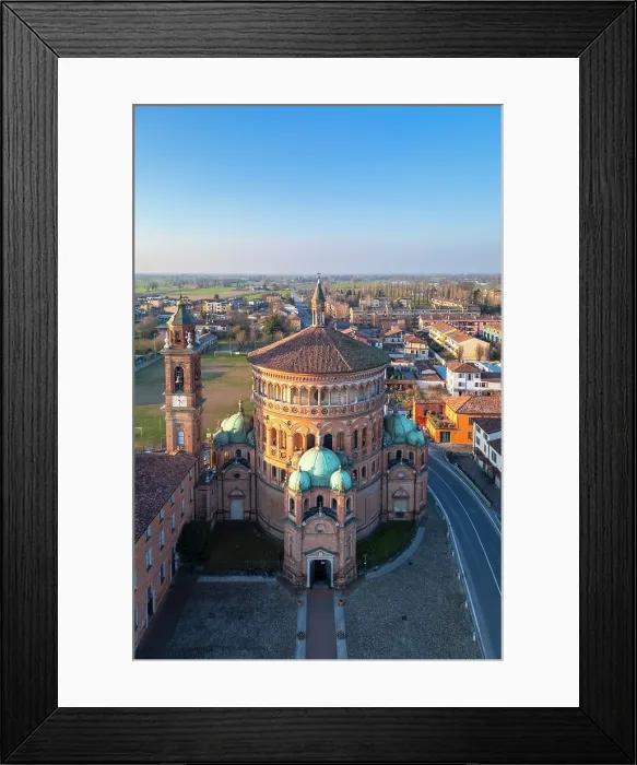 Framed Print : Santa Maria della Croce sanctuary, Crema, Cremona district, Lombardy, Italy Framed Print : Santa Maria della Croce sanctuary, Crema, Cremona district, Lombardy, Italy