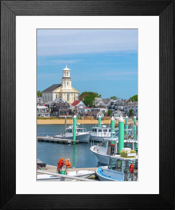 Framed Print : USA, Massachusetts, Cape Cod, Outer Cape, Provincetown, Provincetown Wharf, MacMillan Pier and Provincetown Public Library Framed Print : USA, Massachusetts, Cape Cod, Outer Cape, Provincetown, Provincetown Wharf, MacMillan Pier and Provincetown Public Library