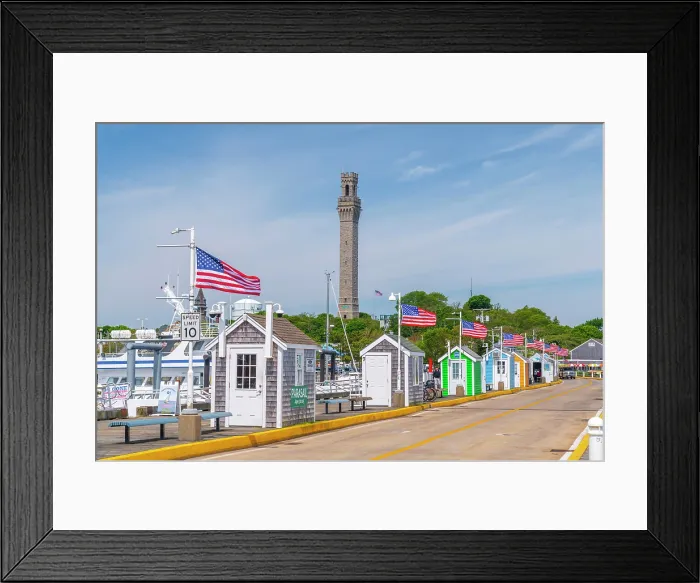 Framed Print : USA, Massachusetts, Cape Cod, Outer Cape, Provincetown, Provincetwon Wharf, MacMillan Pier, Pilgrim Monument Framed Print : USA, Massachusetts, Cape Cod, Outer Cape, Provincetown, Provincetwon Wharf, MacMillan Pier, Pilgrim Monument