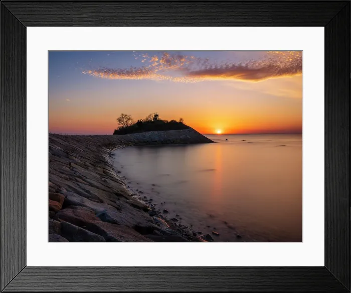 Framed Print : Sunst at The Knob, Cape Cod, Falmouth, Massachusetts, USA Framed Print : Sunst at The Knob, Cape Cod, Falmouth, Massachusetts, USA