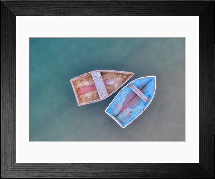 Framed Print : Colorful rowboats at rest, Cape Cod, Chatham, Massachusetts, USA Framed Print : Colorful rowboats at rest, Cape Cod, Chatham, Massachusetts, USA