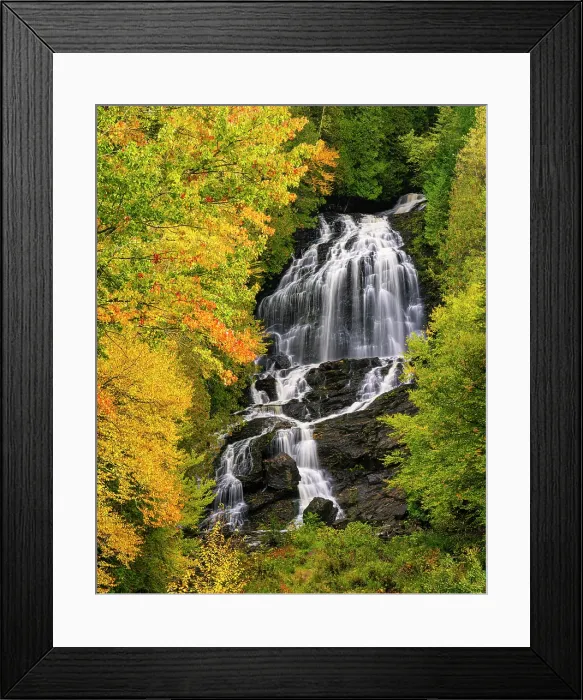 Framed Print : Beaver Brook Falls in autumn, Colebrook, New Hampshire, USa Framed Print : Beaver Brook Falls in autumn, Colebrook, New Hampshire, USa