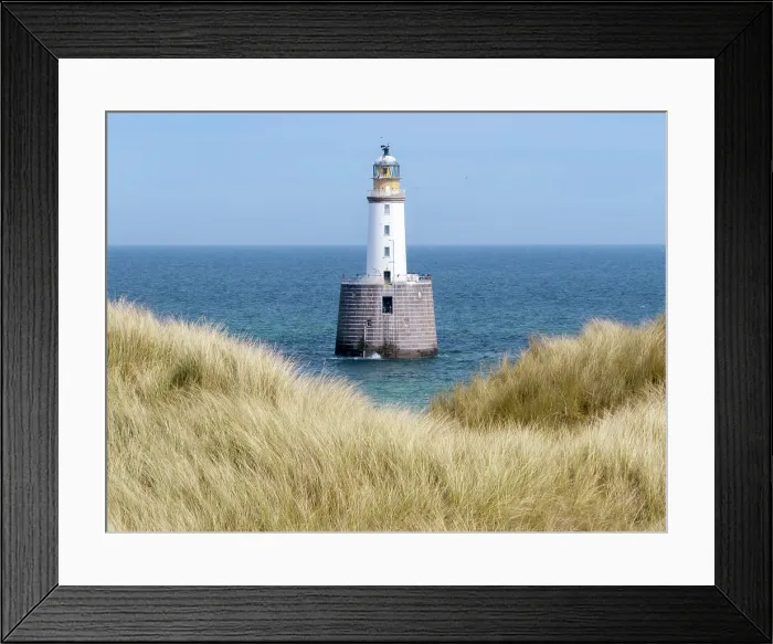 Framed Print : UK, Scotland, Aberdeenshire, Buchan, Rattray Head Lighthouse