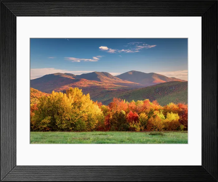 Framed Print : Sunrise over Iron Mountain, White Mountain National Forest, Jackson, New Hampshire, USA Framed Print : Sunrise over Iron Mountain, White Mountain National Forest, Jackson, New Hampshire, USA