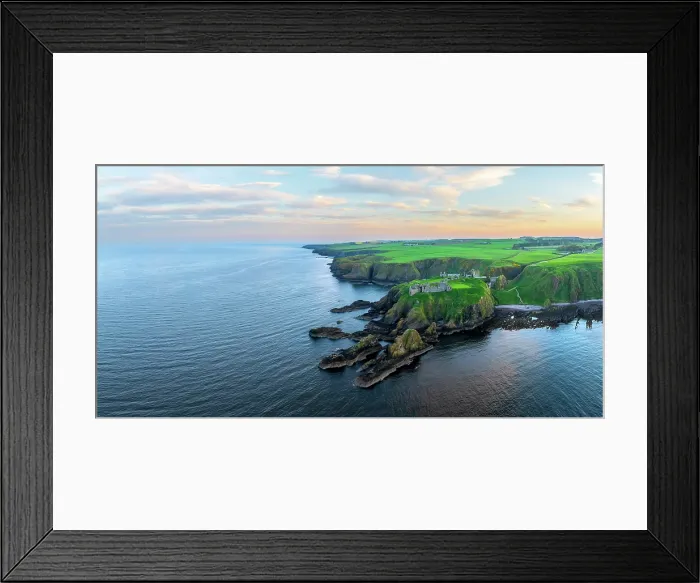 Framed Print : UK, Scotland, Aberdeenshire, Stonehaven, Dunnottar Castle