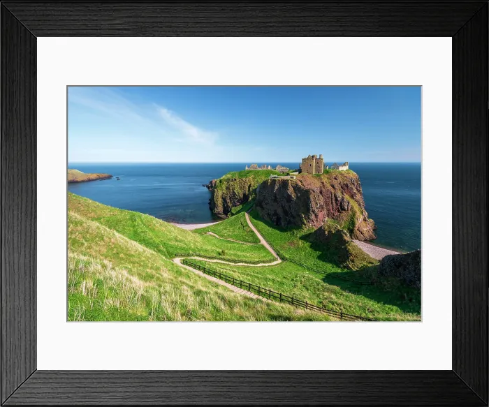 Framed Print : UK, Scotland, Aberdeenshire, Stonehaven, Dunnottar Castle Framed Print : UK, Scotland, Aberdeenshire, Stonehaven, Dunnottar Castle