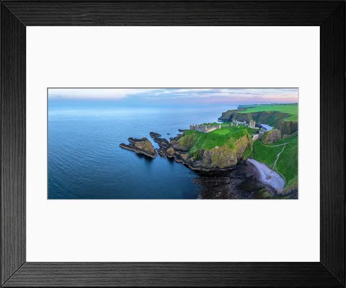 Framed Print : UK, Scotland, Aberdeenshire, Stonehaven, Dunnottar Castle